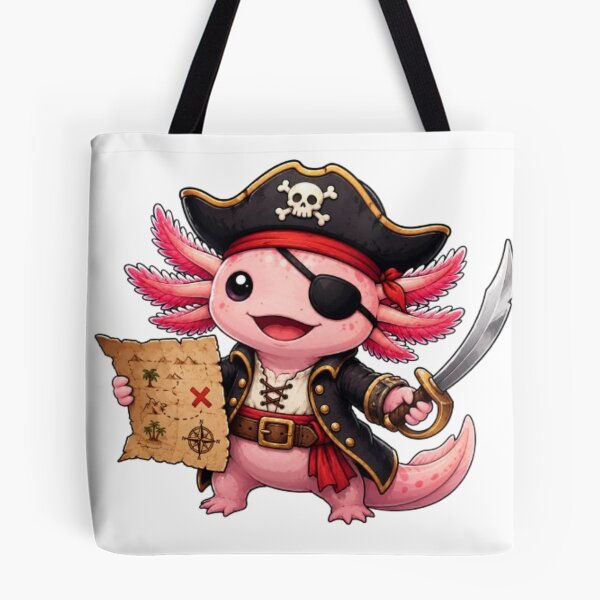 Item preview, Pirate Axolotl Adventure designed and sold by Pond21.