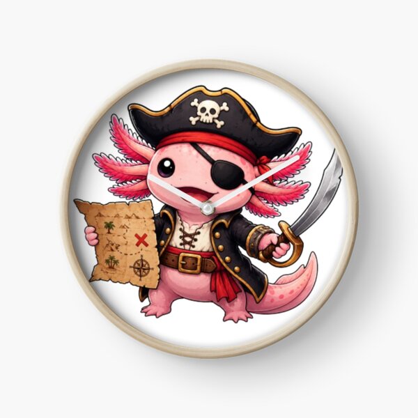 Item preview, Pirate Axolotl Adventure designed and sold by Pond21.