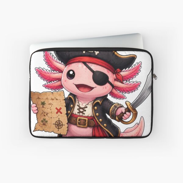 Item preview, Pirate Axolotl Adventure designed and sold by Pond21.