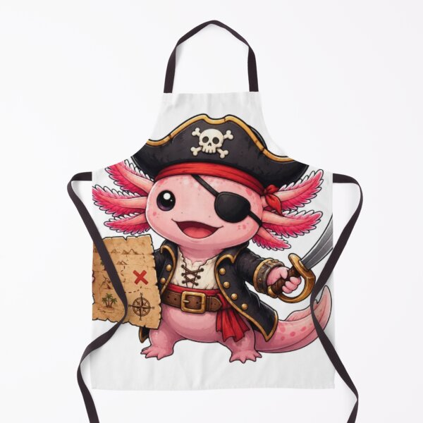 Item preview, Pirate Axolotl Adventure designed and sold by Pond21.