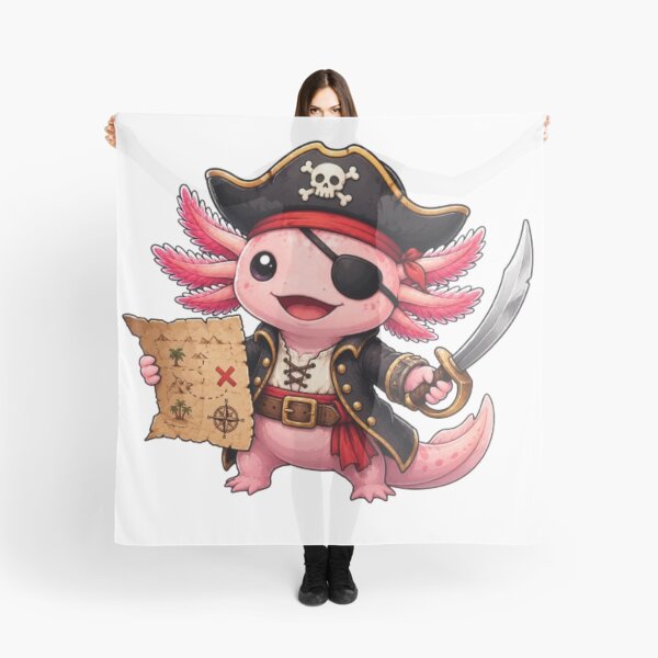 Item preview, Pirate Axolotl Adventure designed and sold by Pond21.