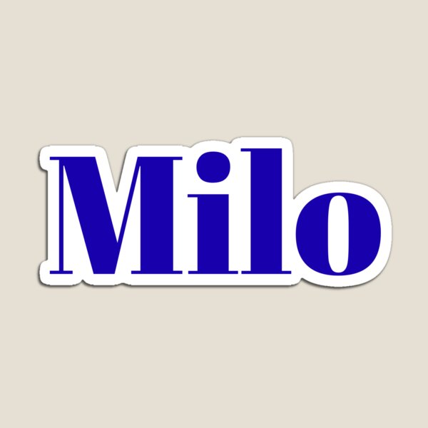 Item preview, Milo Name, Blue designed and sold by RedParker.