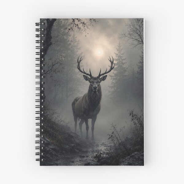Item preview, Majestic Stag in Misty Forest designed and sold by VelarisMoon.