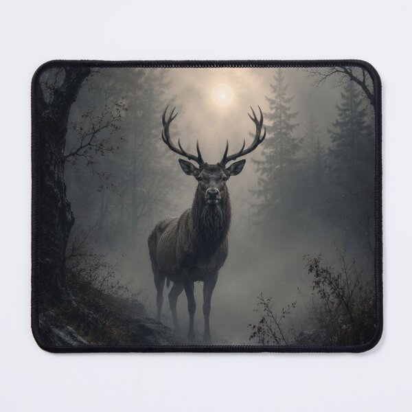Item preview, Majestic Stag in Misty Forest designed and sold by VelarisMoon.