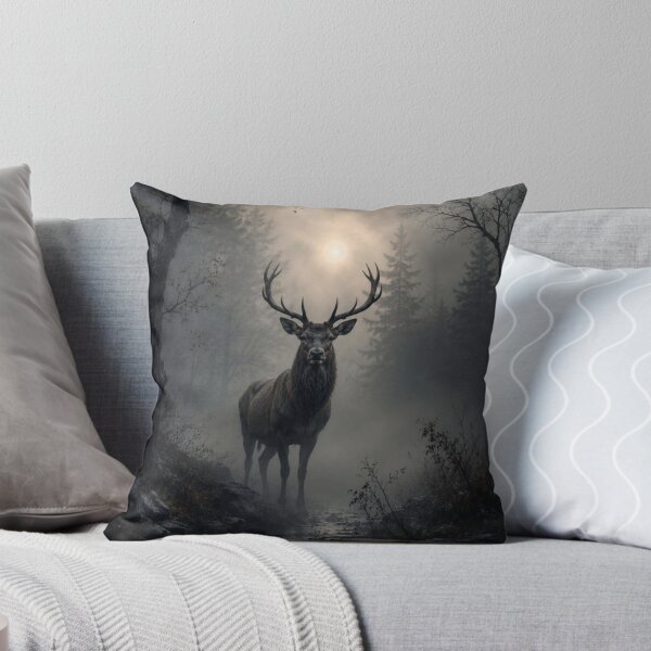 Item preview, Majestic Stag in Misty Forest designed and sold by VelarisMoon.