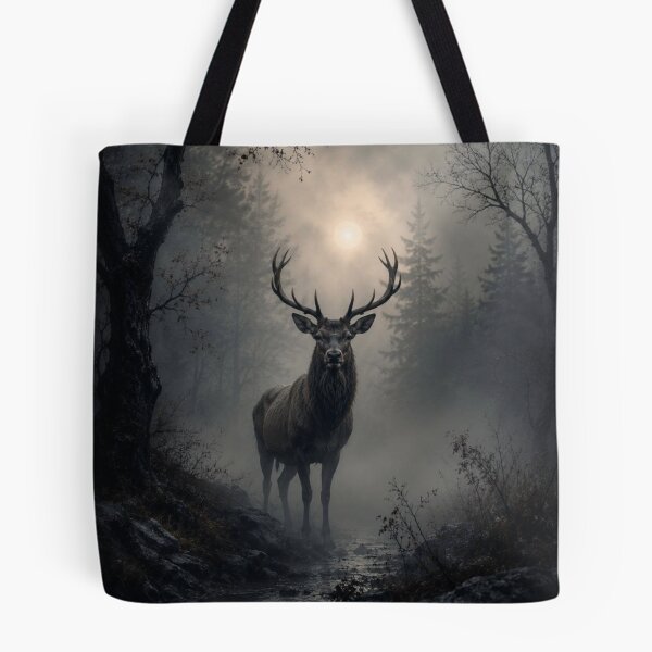 Item preview, Majestic Stag in Misty Forest designed and sold by VelarisMoon.