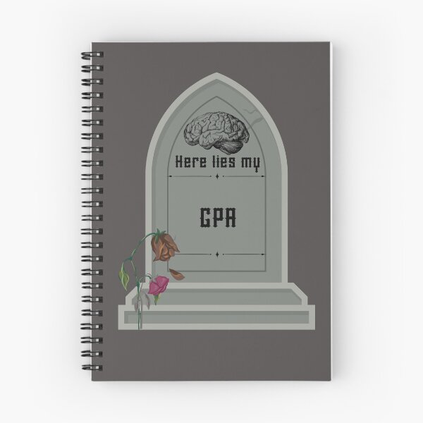 Item preview, Here lies my GPA designed and sold by Myth&Muse.