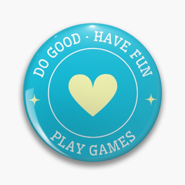 Item preview, Do Good Have Fun Play Games designed and sold by Wordfangirl Merch.