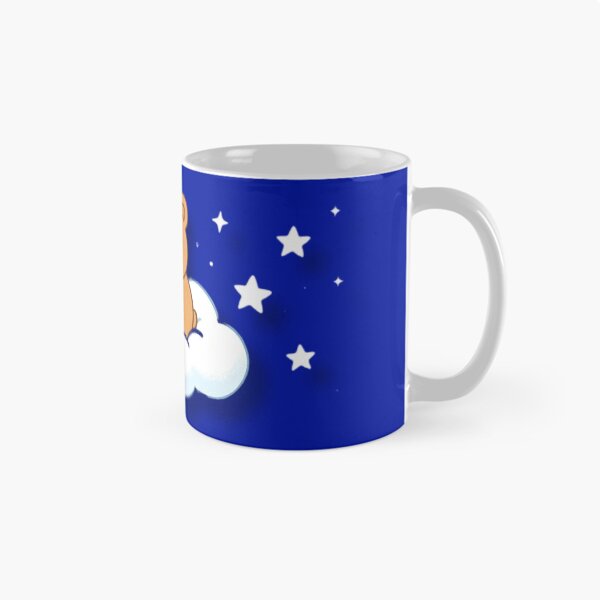 Item preview, Cute Baby Bear Sleeping on Cloud with Stars – Sweet Dream Design designed and sold by MarZeDesigns .