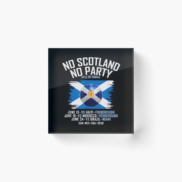 Item preview, No Scotland No Party Football World Cup 2026 Group Stage Schedule designed and sold by StanaLuis.