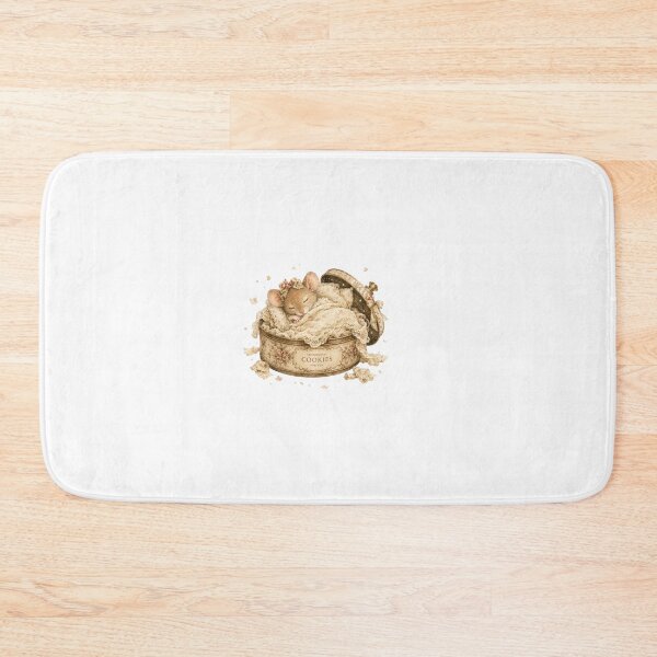 Item preview, Cute Mouse Sleeping Vintage Cookie Tin Coquette Aesthetic designed and sold by AQUILAKREO.