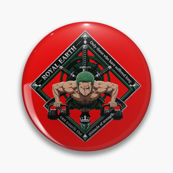 Item preview, Royal Earth Zoro Samurai Pinnacle Strength Emblem designed and sold by RoyalEarthstore.