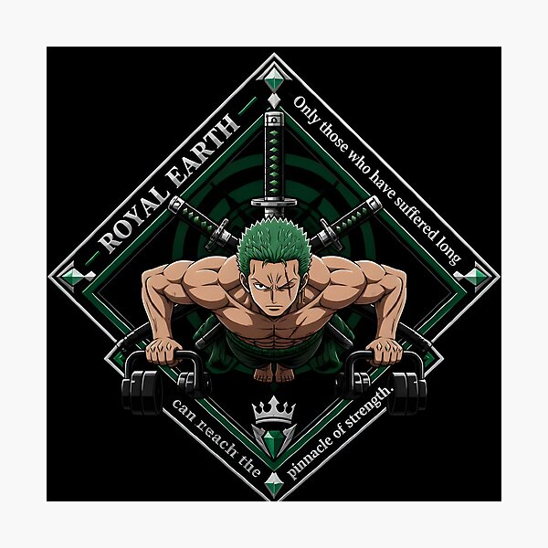 Item preview, Royal Earth Zoro Samurai Pinnacle Strength Emblem designed and sold by RoyalEarthstore.