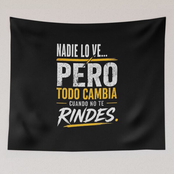 Item preview, Nobody sees it… But everything changes when you don't give up. designed and sold by tupuedesmas.
