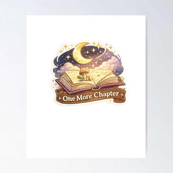 Item preview, One More Chapter Cozy Book Reading Design designed and sold by Noorfashion 01.