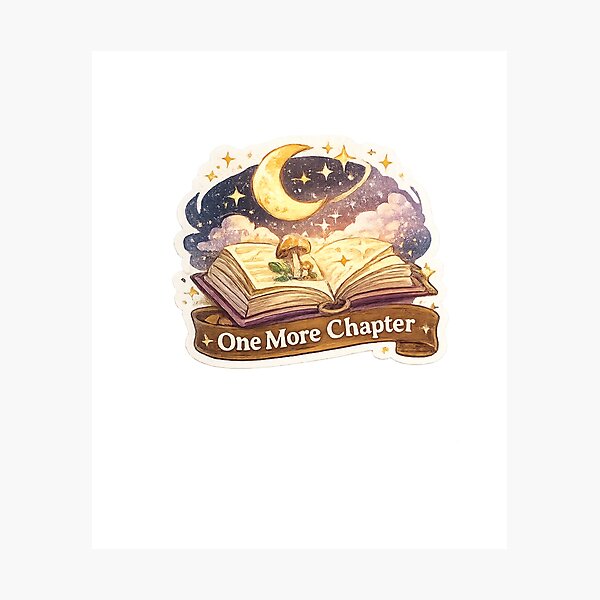 Item preview, One More Chapter Cozy Book Reading Design designed and sold by Noorfashion 01.
