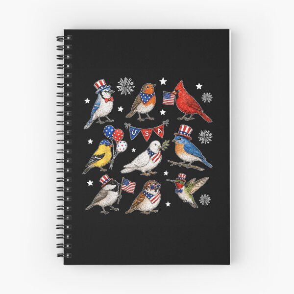 Item preview, Cute Patriotic American Birds Vintage 4th Of July Red White Blue designed and sold by StanaLuis.