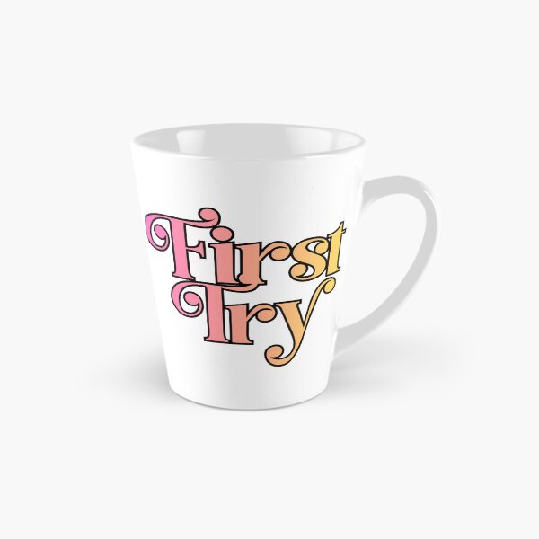 Item preview, First Try designed and sold by Wordfangirl Merch.
