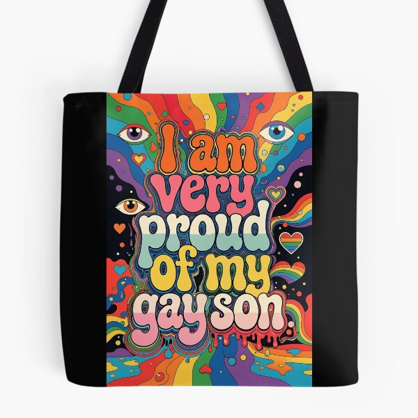 Item preview, I Am Very Proud of My Gay Son - Psychedelic Pride designed and sold by ZhivanCrimson.