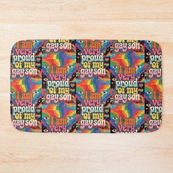 Item preview, I Am Very Proud of My Gay Son - Psychedelic Pride designed and sold by ZhivanCrimson.