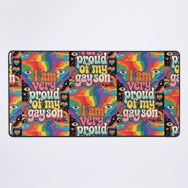 Item preview, I Am Very Proud of My Gay Son - Psychedelic Pride designed and sold by ZhivanCrimson.