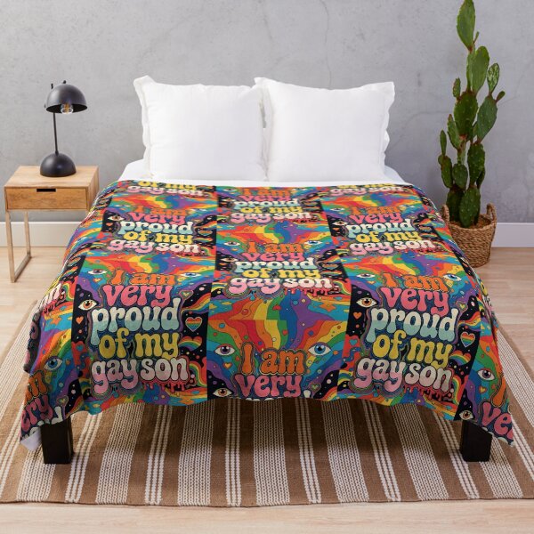 Item preview, I Am Very Proud of My Gay Son - Psychedelic Pride designed and sold by ZhivanCrimson.