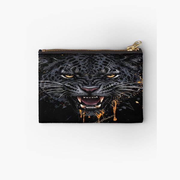 Item preview, Fierce Leopard Snarl Ink Splatter Grunge designed and sold by KingofHearts25.