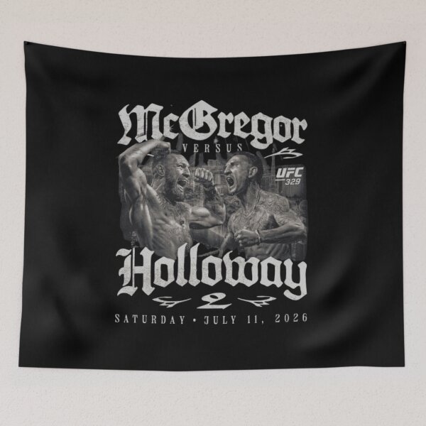 Item preview, UFC 329: Conor McGregor Vs Max Holloway 2 Match Up designed and sold by JeyVel.