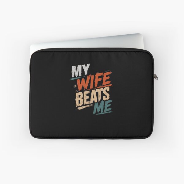 Item preview, My Wife Beats Me Funny Husband Marriage Relationship designed and sold by JonesFlora2025.