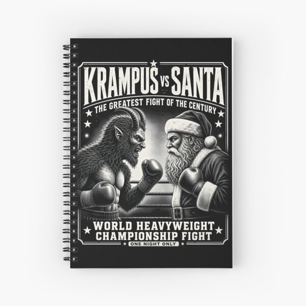 Item preview, Krampus vs Santa Heavyweight Holiday Fight designed and sold by Victor Shadehorn.
