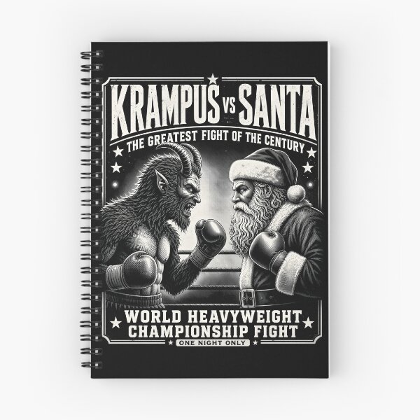 Item preview, Krampus vs Santa Heavyweight Holiday Fight designed and sold by Victor Shadehorn.