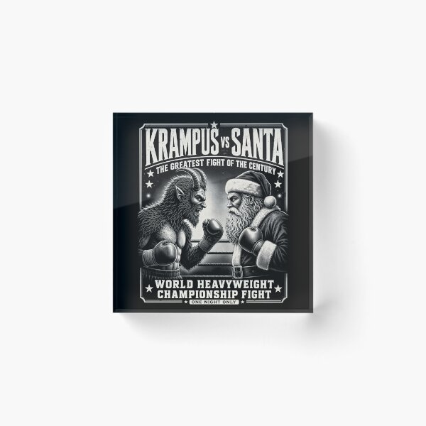 Item preview, Krampus vs Santa Heavyweight Holiday Fight designed and sold by Victor Shadehorn.