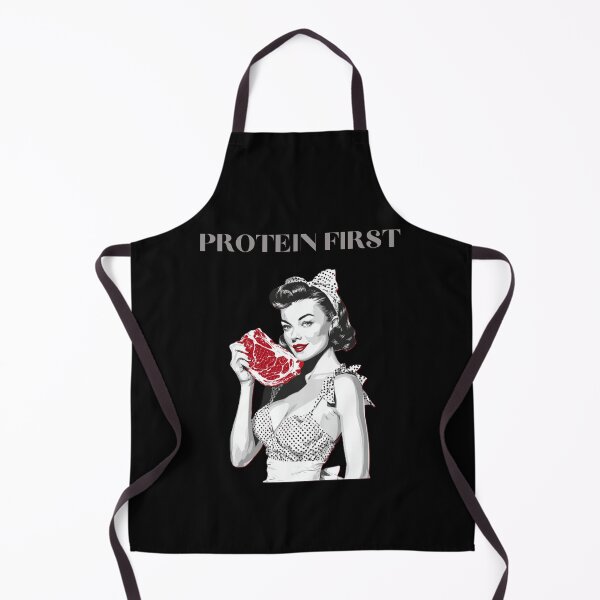 Item preview, Protein first, funny design for those who lift designed and sold by BeautyFullMerch.