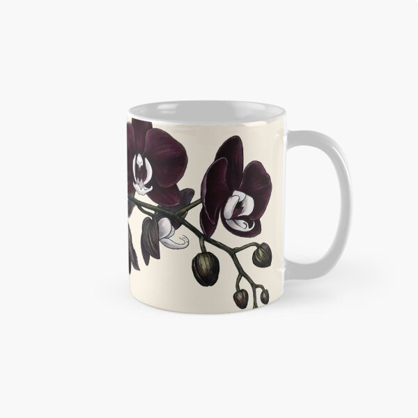Item preview, Vintage Phalaenopsis Orchid Moody Botanical Illustration designed and sold by LinaValearte.