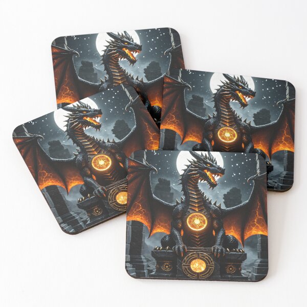Item preview, Solar Dragon Signature Relic Fantasy Art designed and sold by PixelFlowArt.