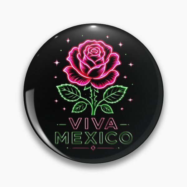 Item preview, Viva Mexico Flag Rose Flower Independence Day designed and sold by OlakunleOloroz.