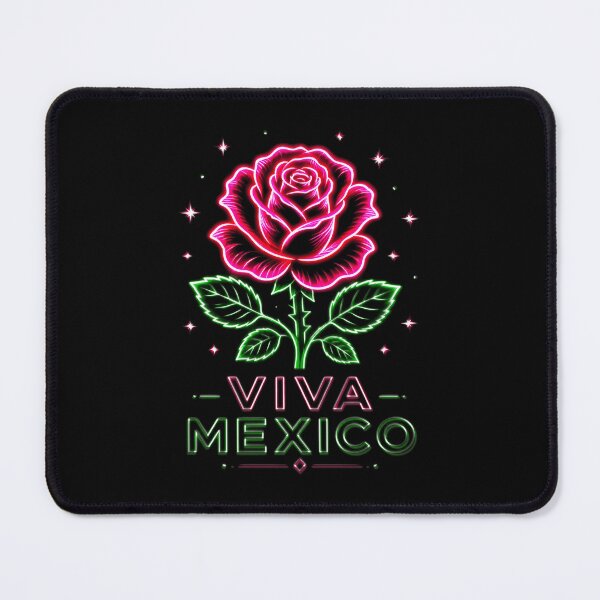 Item preview, Viva Mexico Flag Rose Flower Independence Day designed and sold by OlakunleOloroz.