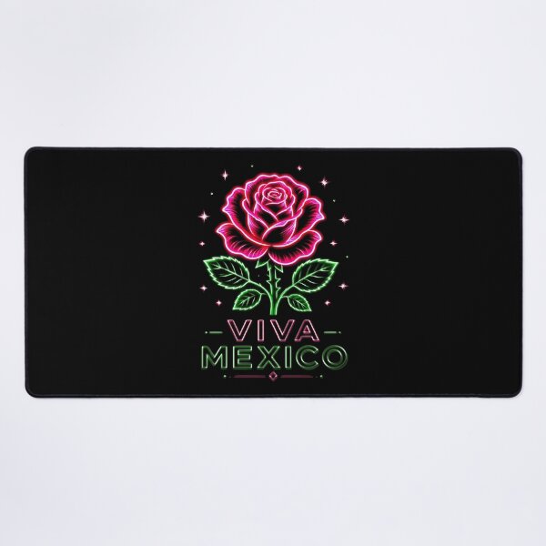 Item preview, Viva Mexico Flag Rose Flower Independence Day designed and sold by OlakunleOloroz.