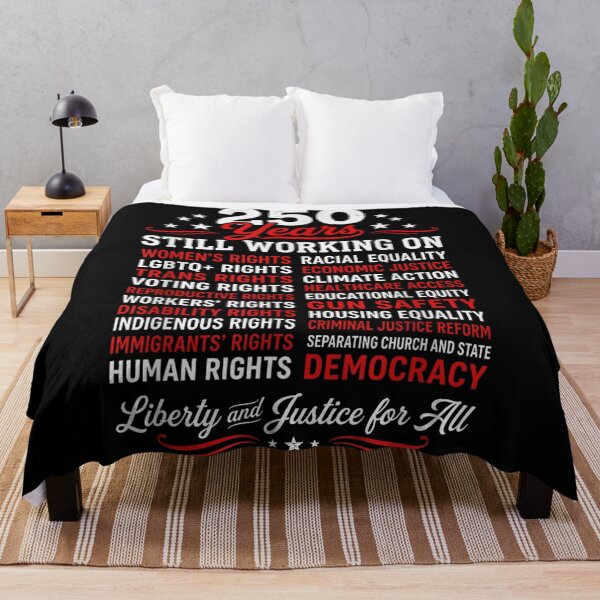 Item preview, 250 Years Still Working On Human Rights Liberty Justice For All designed and sold by Capisedo.