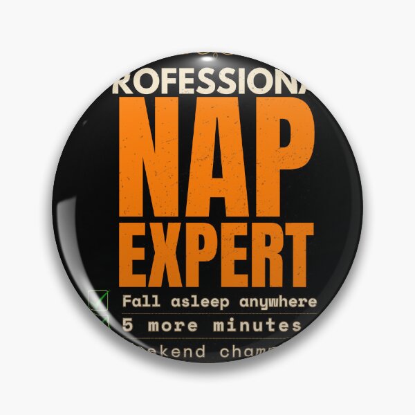 Item preview, Officially Certified Professional Nap Expert Funny Sleep T-Shirt designed and sold by Uvclick.