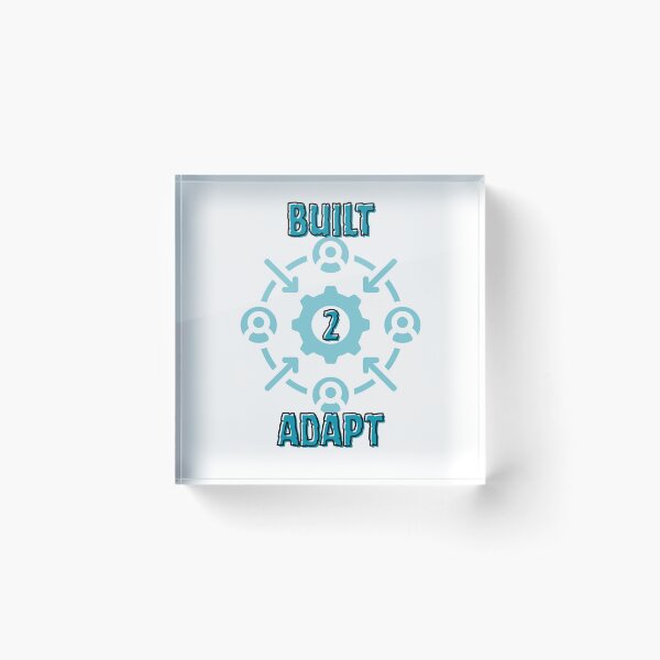 Item preview, Built to Adapt Gear Icon designed and sold by Snedsdigital.