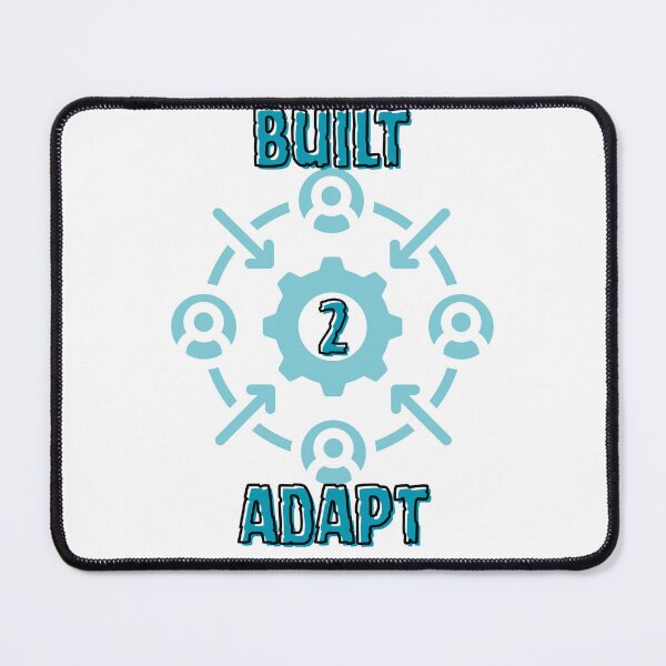 Item preview, Built to Adapt Gear Icon designed and sold by Snedsdigital.