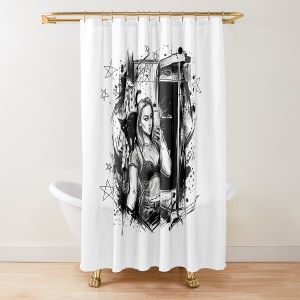 Item preview, mirror and black cat - white designed and sold by CaylaTay.