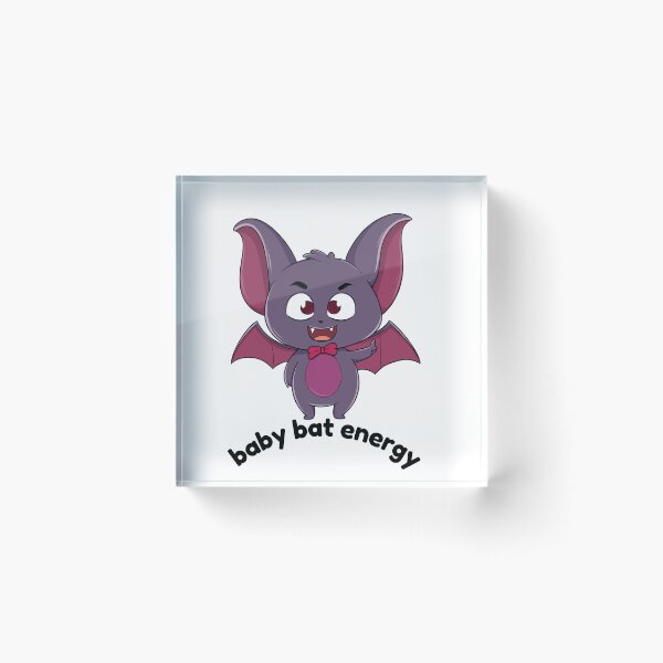 Item preview, Baby Bat Energy Cute Kawaii Halloween Bat Design  designed and sold by AeraArts.