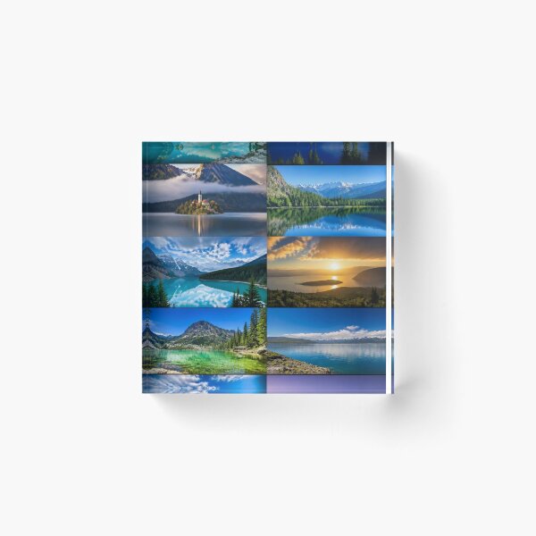Item preview, Lakes around the World designed and sold by Bebe5512.
