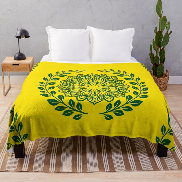 Item preview, Green Mandala with Laurel Leaf Wreath Pattern designed and sold by Jyoti Digital Artist.