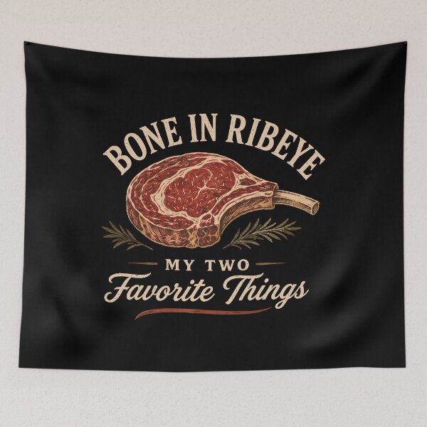Item preview, Bone in Ribeye My Two Favorite Things Steak Lover Humor designed and sold by Marblaes00.
