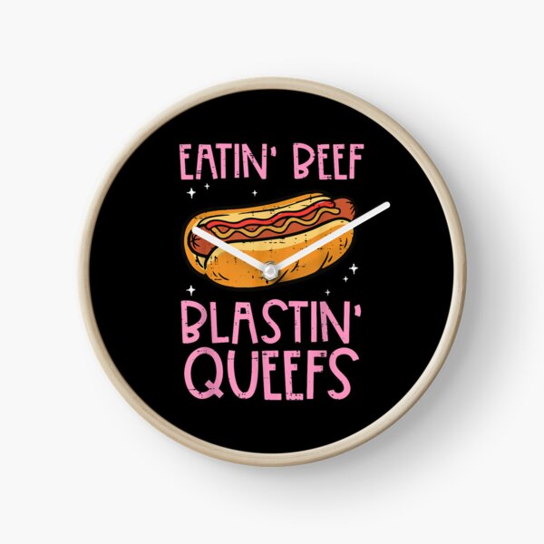 Item preview, Funny Eatin Beef Blasting Queefs Hot Dog Glizzy Humor Graphic Tee designed and sold by Capisedo.
