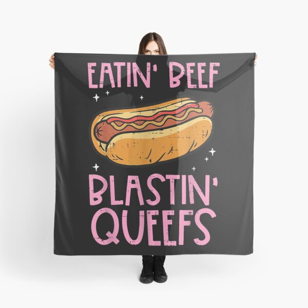 Item preview, Funny Eatin Beef Blasting Queefs Hot Dog Glizzy Humor Graphic Tee designed and sold by Capisedo.