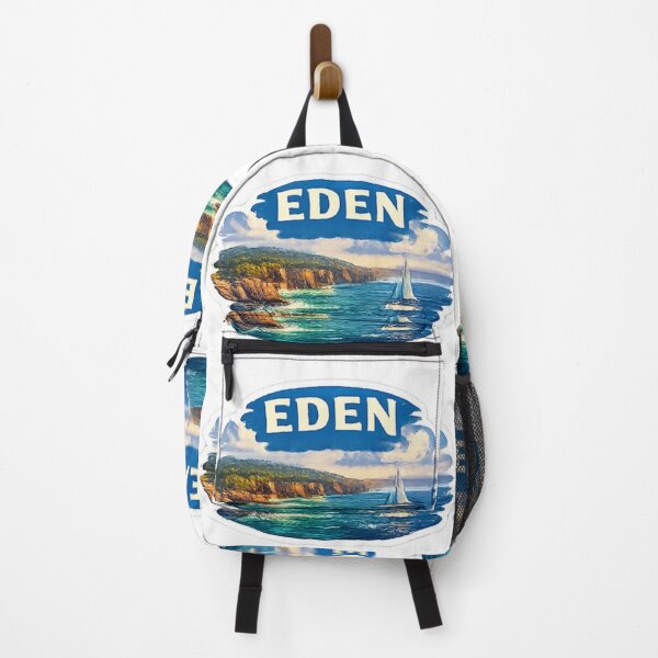 Aperçu de l'œuvre Eden NSW et yacht créée et vendue par DamioPolArt.